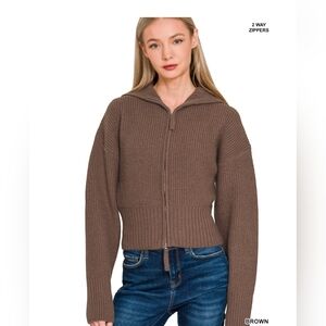 Brown Women's Sweater